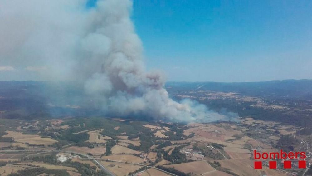 Incendi a Artés