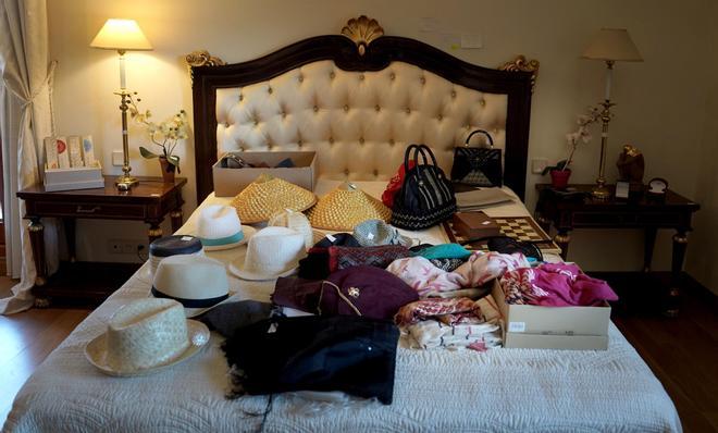 Mercadillo en una casa de lujo, organizado por La Moraleja Home.