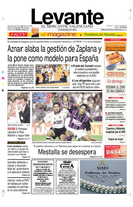 Las portadas de Zaplana