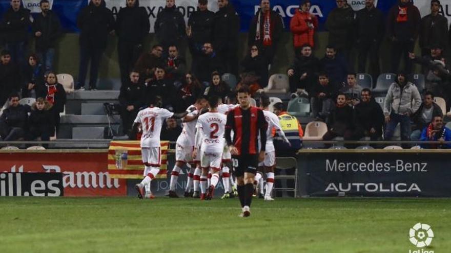 Mit 2:0 in Reus erfolgreich: die Fußballer von Real Mallorca.