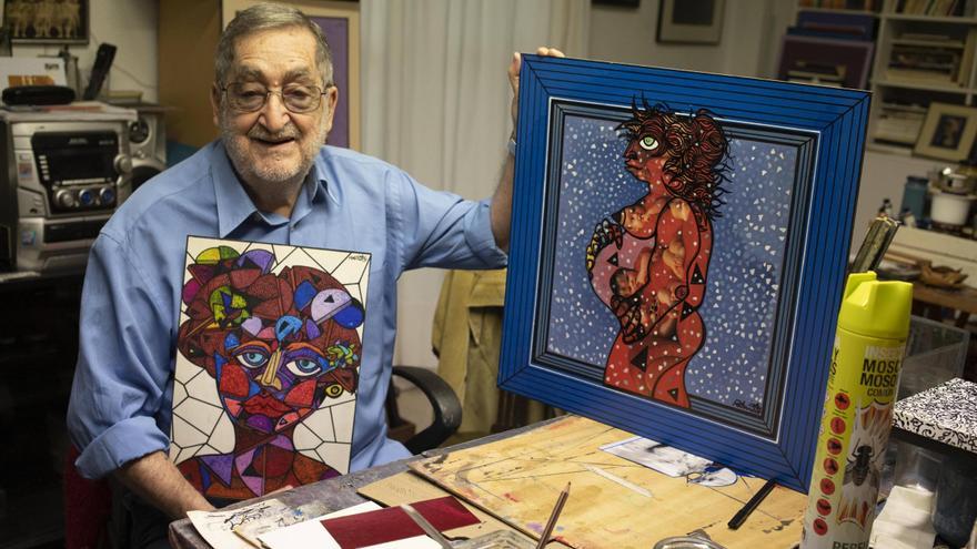 Xàtiva rinde tributo a Joan Ramos con 141 pinturas de los últimos 50 años