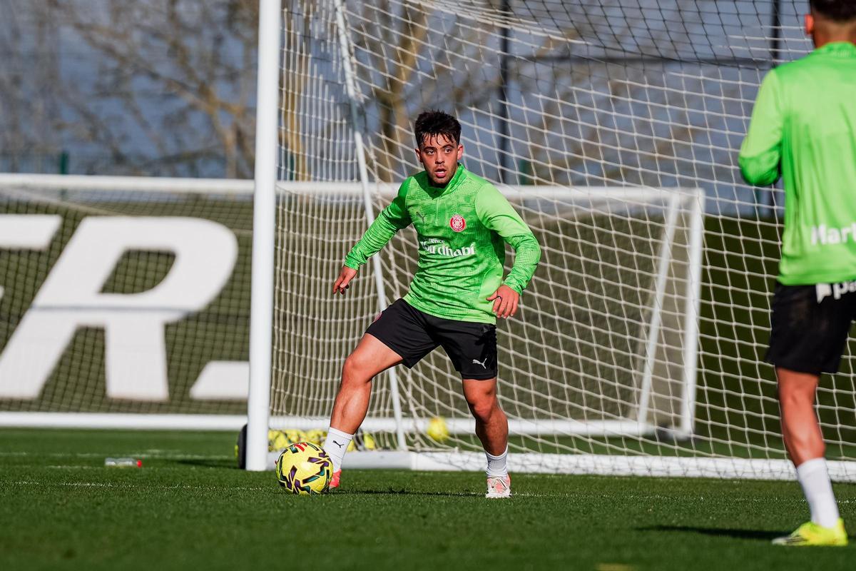 Les fotos del primer entrament de Ter Stegen amb el Girona FC