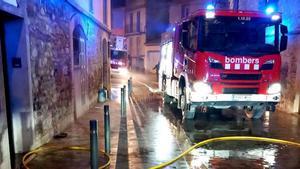Una actuación de los bomberos de la Generalitat de Cataluña.