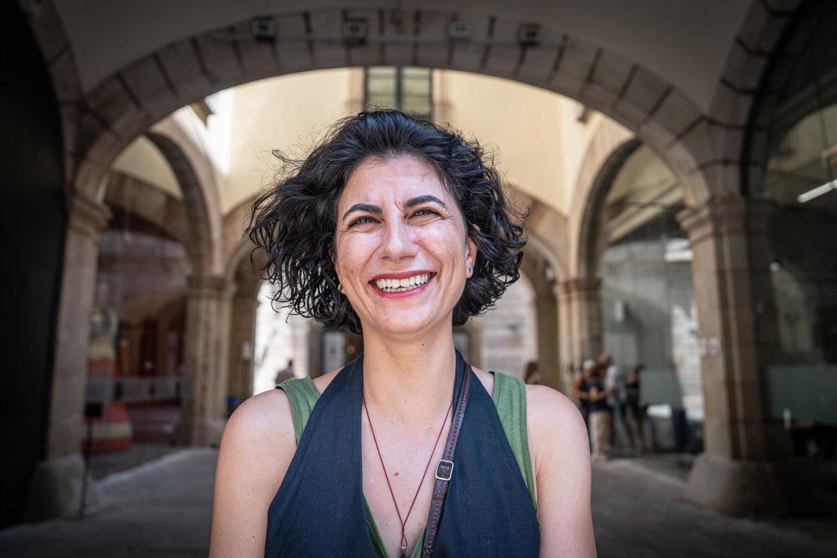 Leticia Martín, directora del Festival Grec, el 30 de julio en Barcelona.