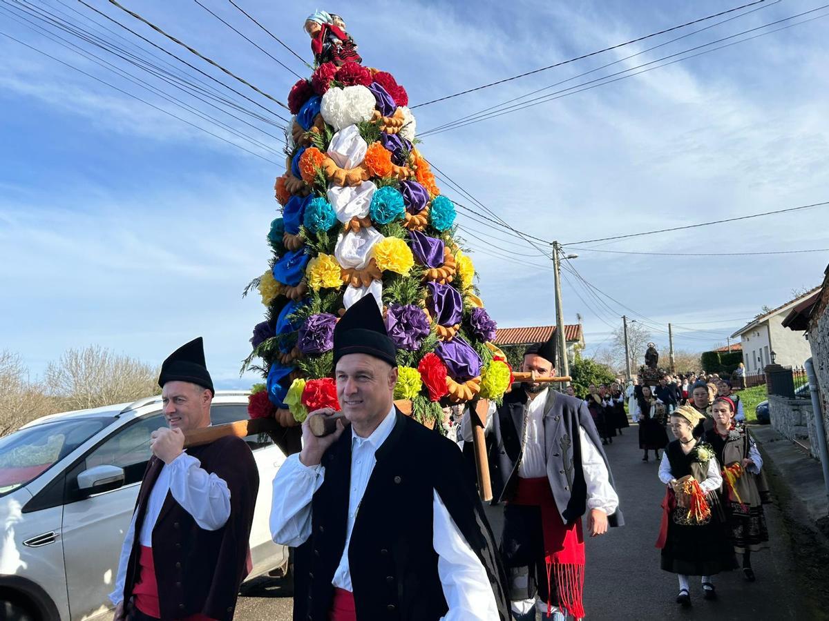 Fiesta de San Antón en Cuerres (Ribadesella)