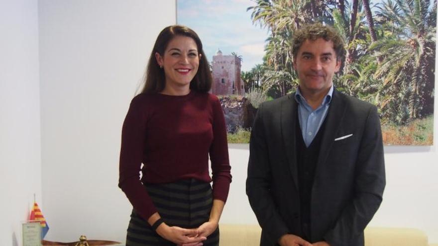 Francesc Colomer y Mireia Mollà, hoy en VisitElche