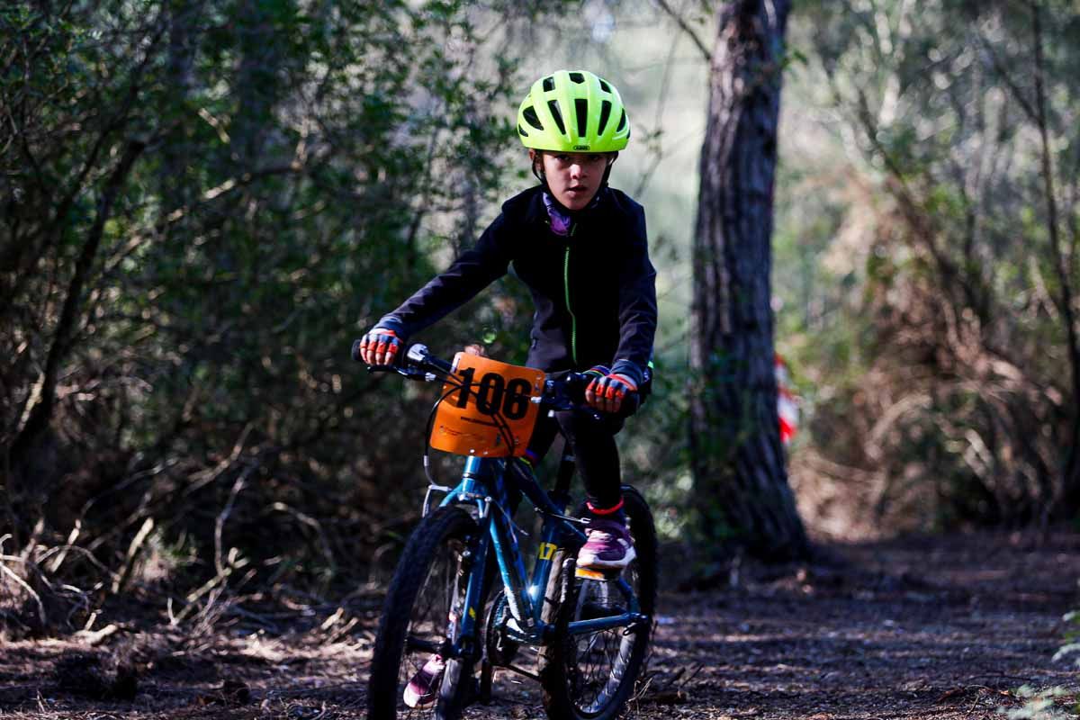 Clase magistral de ciclismo en Forada