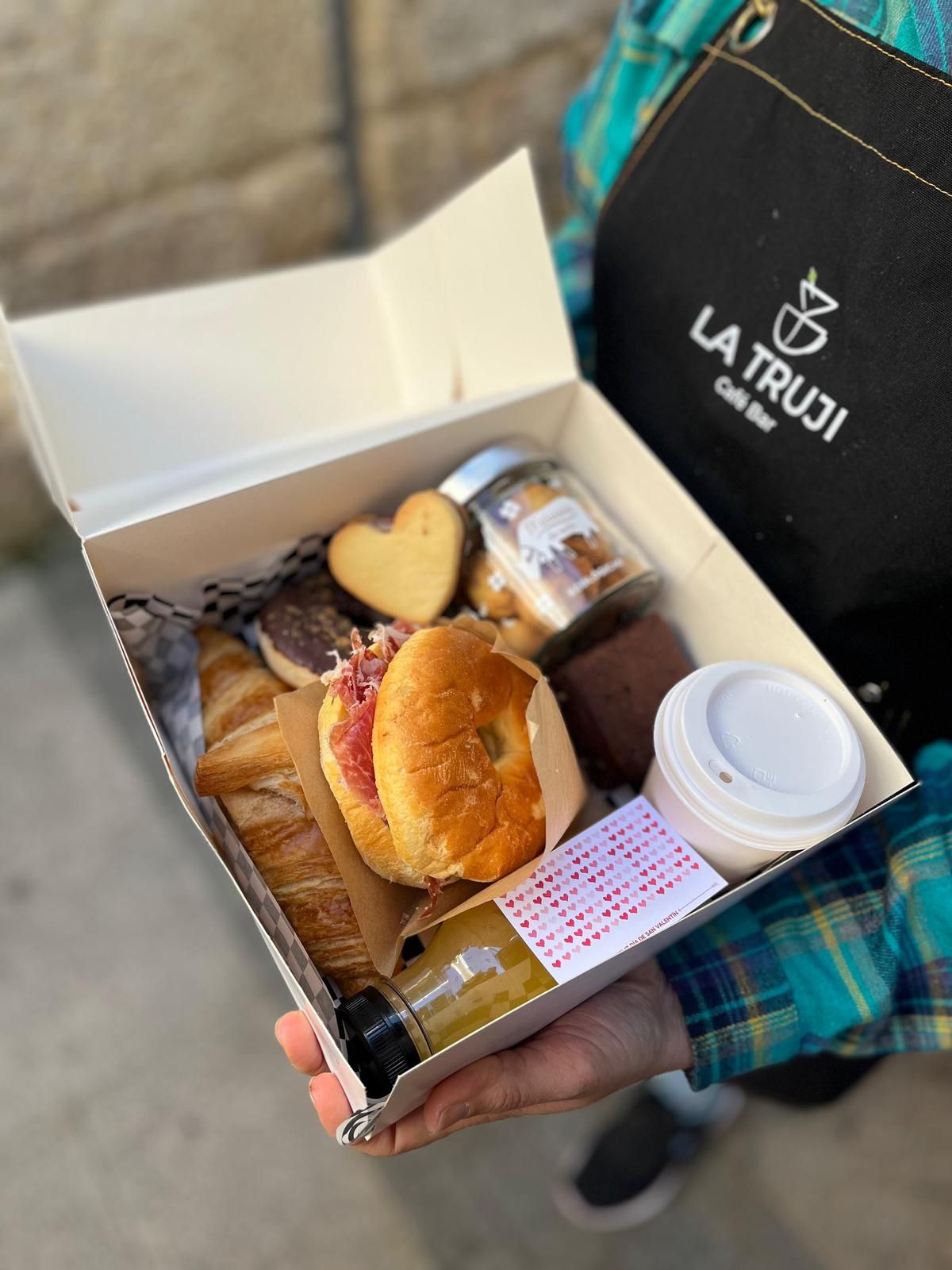 Caja de desayuno.