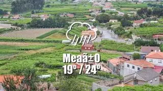 El tiempo en MeaÃ±o: previsión meteorológica para hoy, domingo 9 de agosto