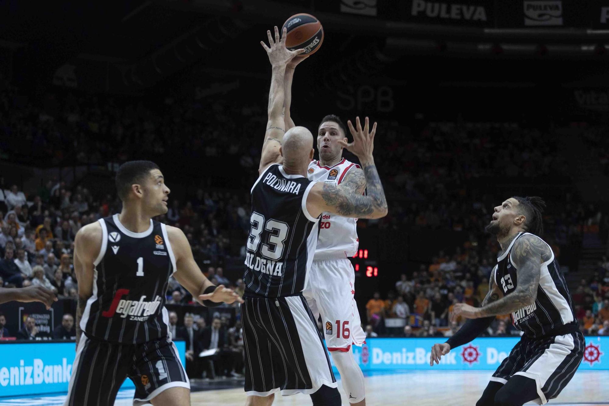 Parido Euroliga Valencia Basket- Vortus Bolonia