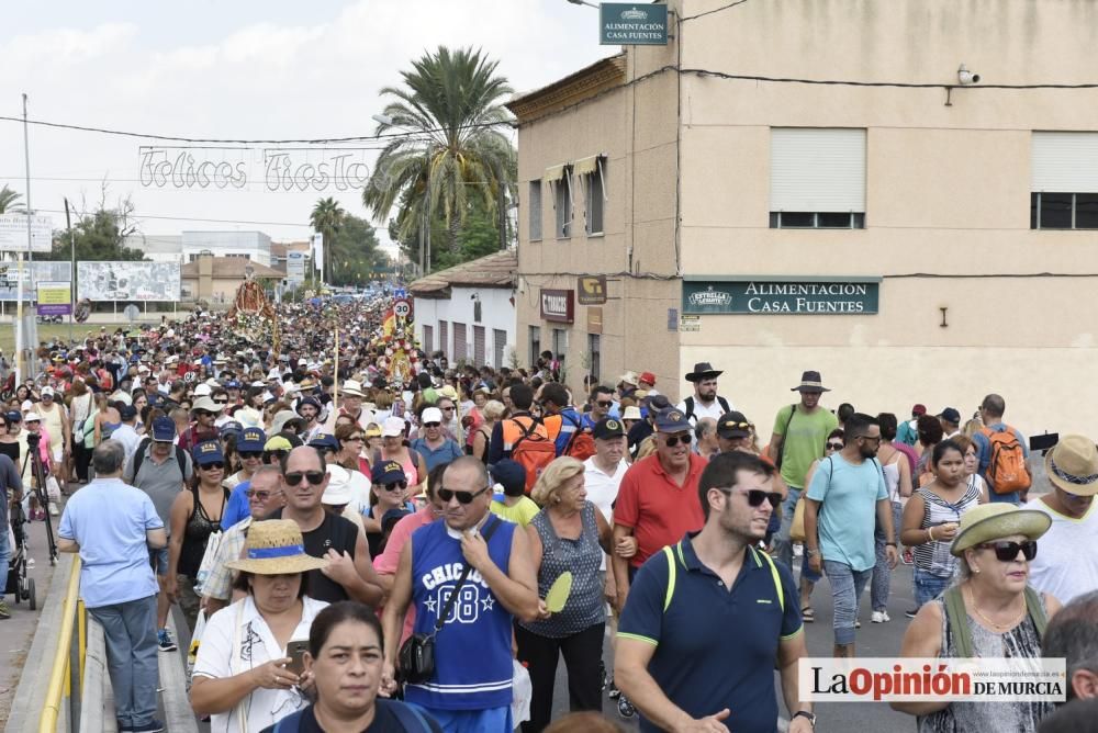 Romería de la Virgen de la Fuensanta: Paso por Alg