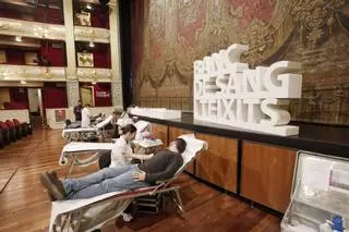 El Teatro Principal de Palma se convierte en un banco de sangre