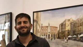 "La acuarela se adapta a mi personalidad"