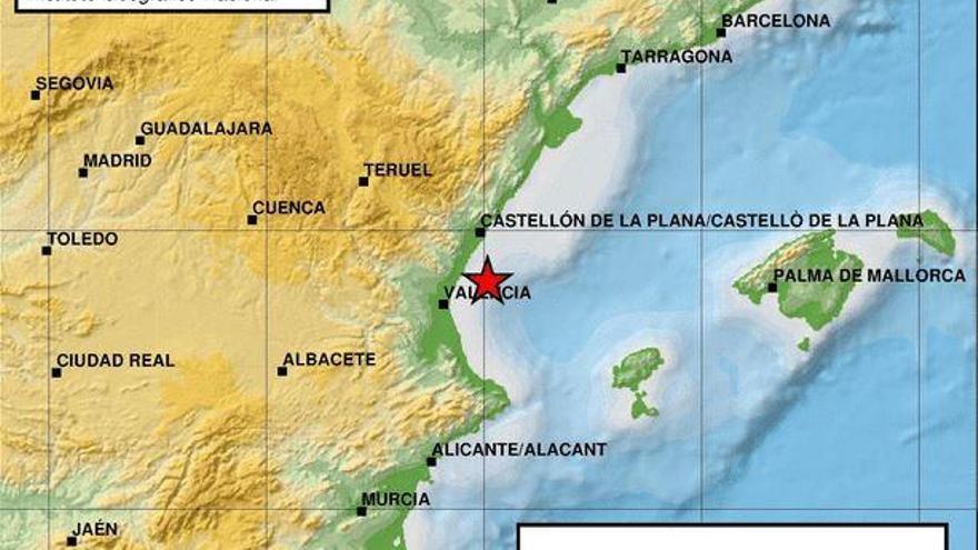 Terremoto de 2,8 grados frente al Port de Sagunt