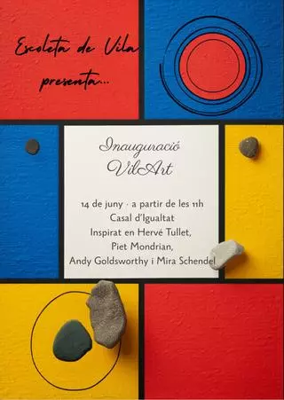 Los pequeños artistas de 'escoleta' de Ibiza muestran su creatividad en la exposición ‘VilArt’