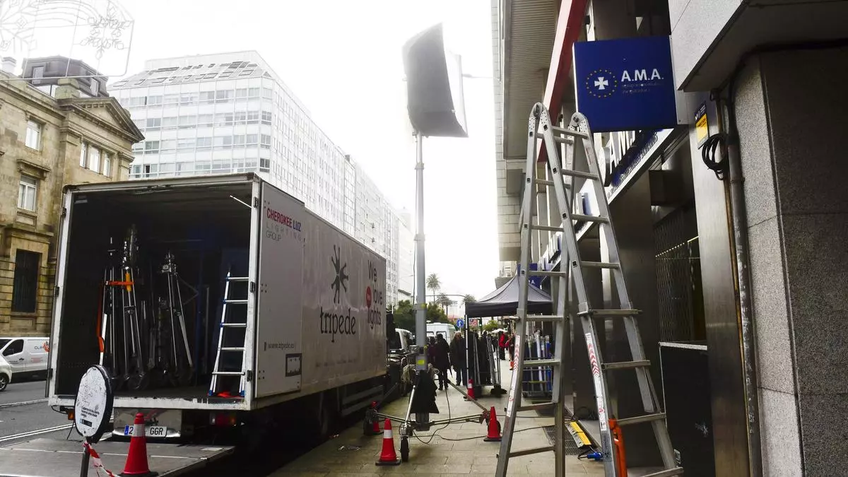 Arranca en A Coruña el rodaje de 'Ardora', la nueva serie de Movistar Plus+