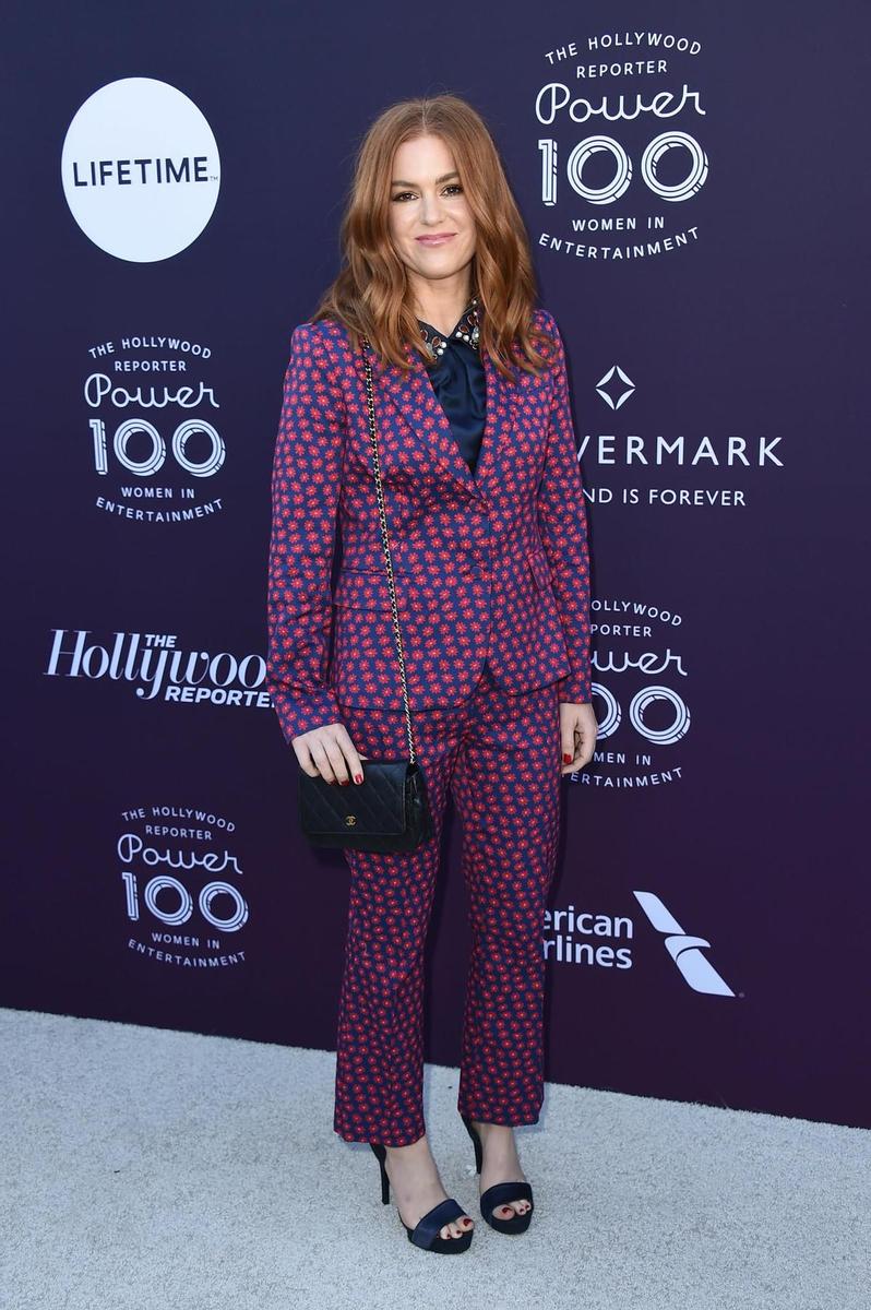 Isla Fisher en la gala 'The Hollywood reporter's Women Power 100'
