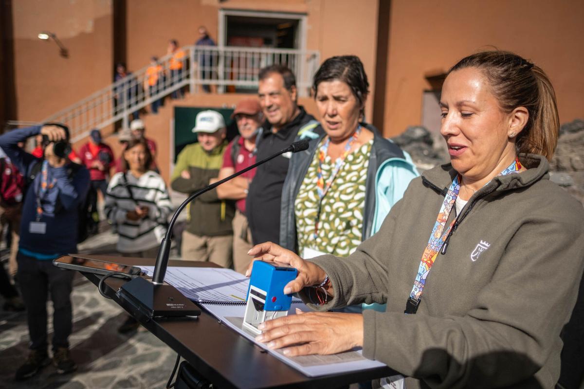 Inauguración refugio Altavista en el Teide