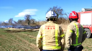 L'incendi de Peralada afecta unes 31 hectàrees