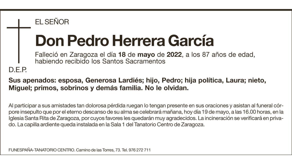 Don Pedro Herrera García