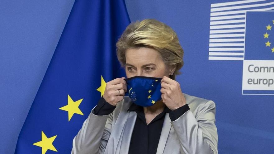 Ursula von der Leyen, presidenta de la Comisión Europea.