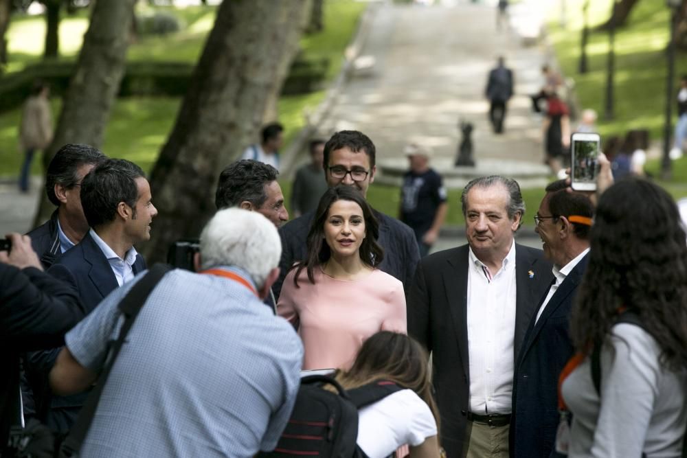 Inés Arrimadas, Ciudadanos, en Oviedo