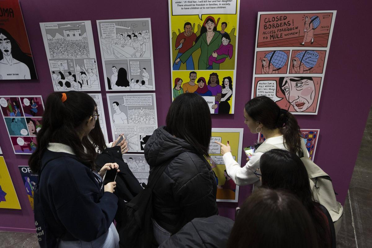 Visitantes del Salón del Cómic de Feria Valencia