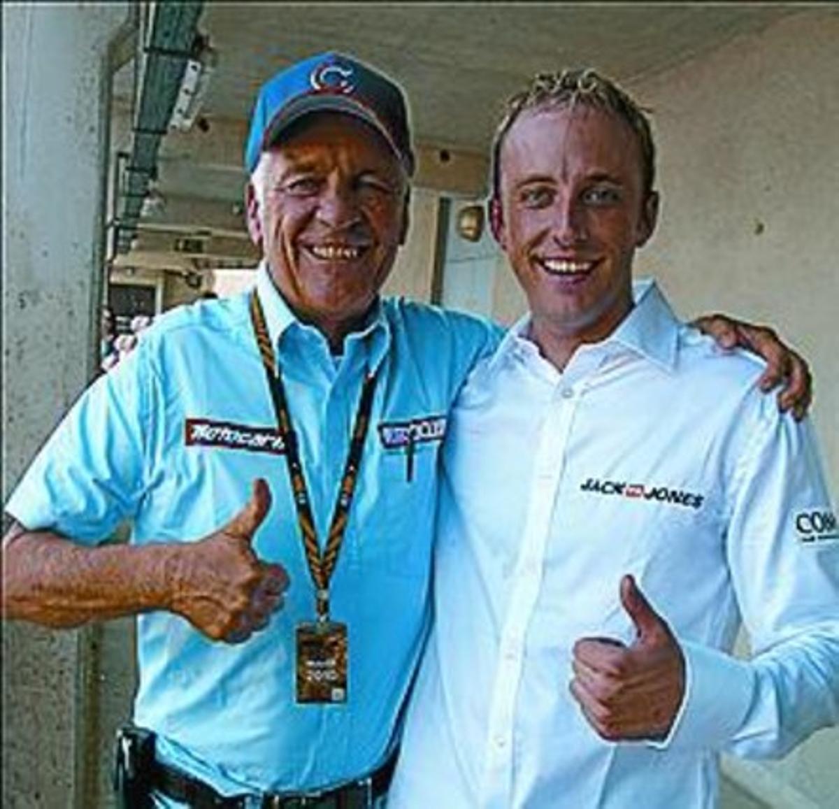 Els Noyes, ahir a Le Mans. Els Noyes, ahir a Le Mans.