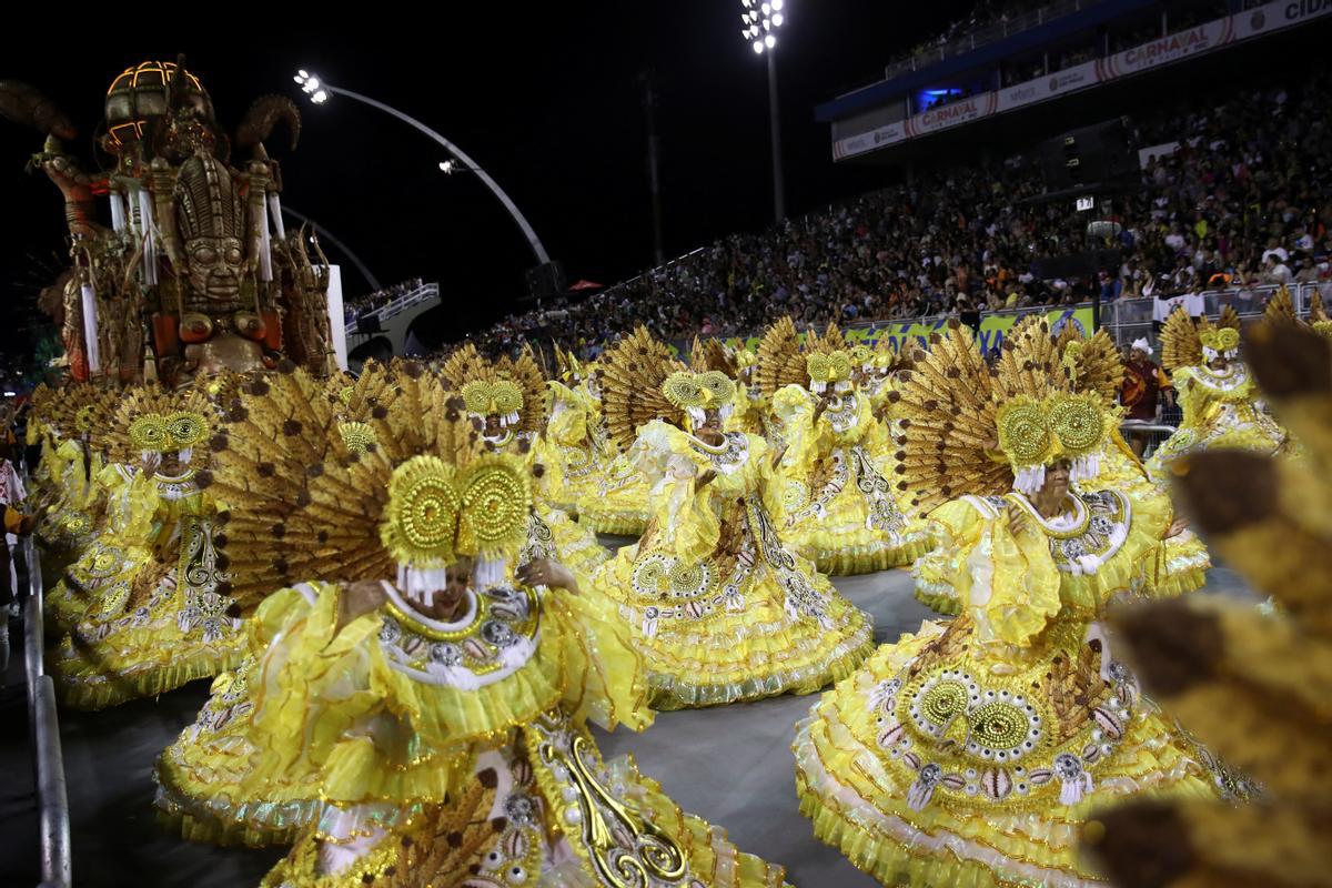 El carnaval de Sao Paulo recupera el esplendor tras la pandemia