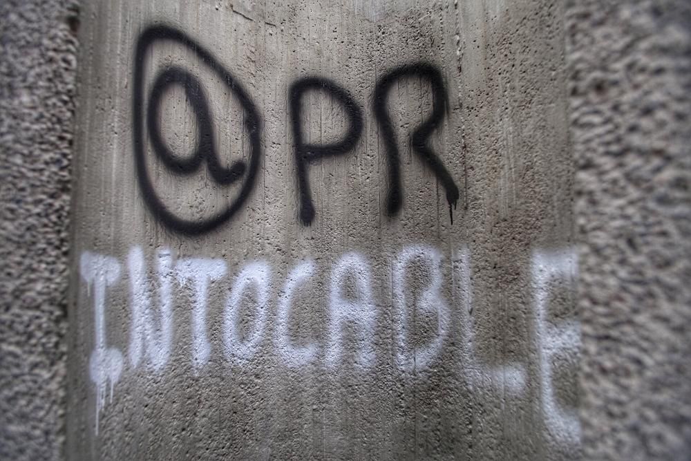 Actos vandálicos en esculturas en Tenerife