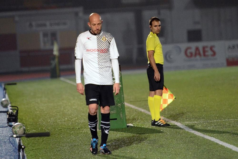 El partido entre el Caudal y el Celta B, en imágenes