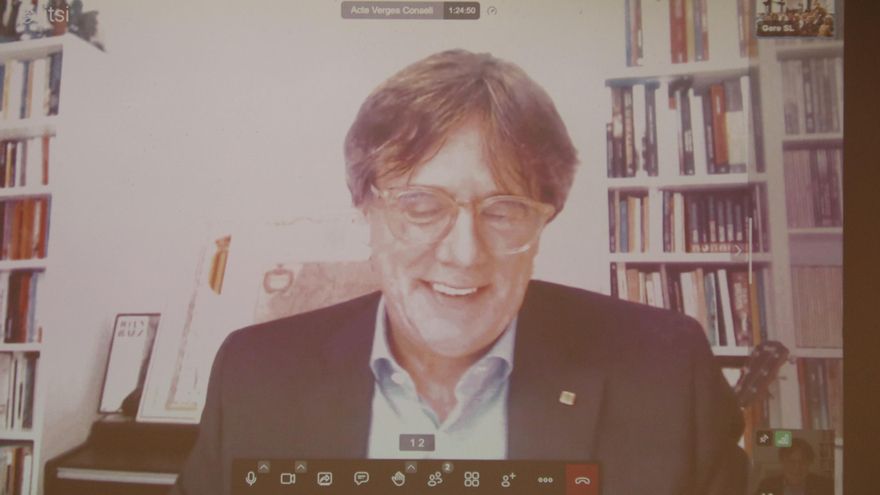 Puigdemont reivindica les &quot;bigues&quot; de l&#039;1-O davant dels que creuen que s&#039;haurien de deixar en un museu
