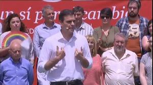 Pedro Sánchez alerta sobre votar Podem el 26-J
