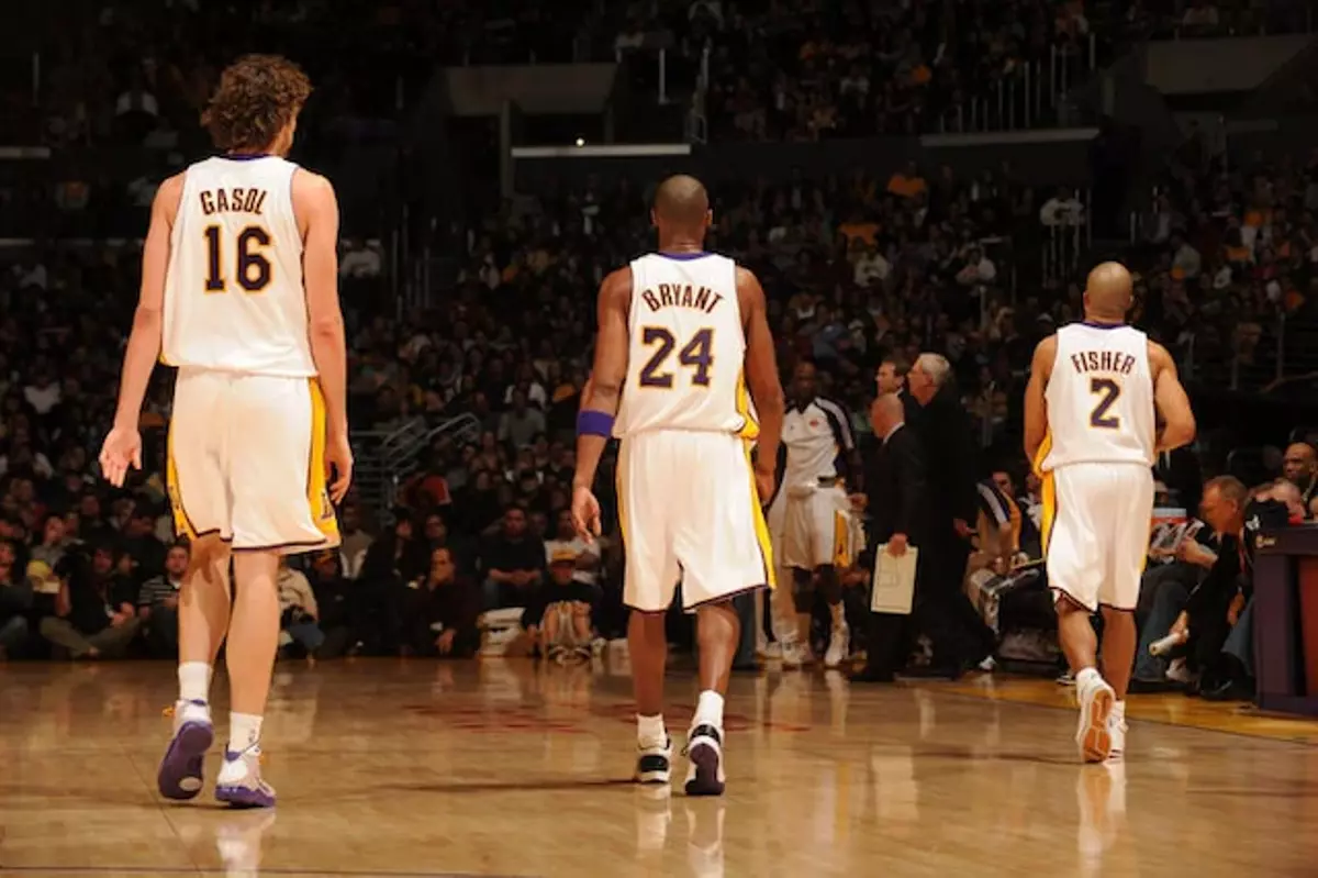 Kobe Bryant y Paul Gasol compartieron éxitos en Los Ángeles