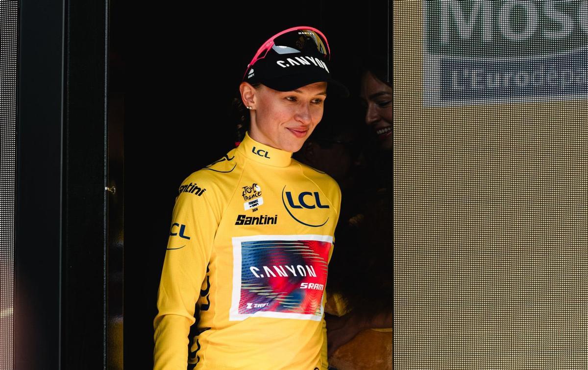 Katarzyna Niewiadoma, nueva líder