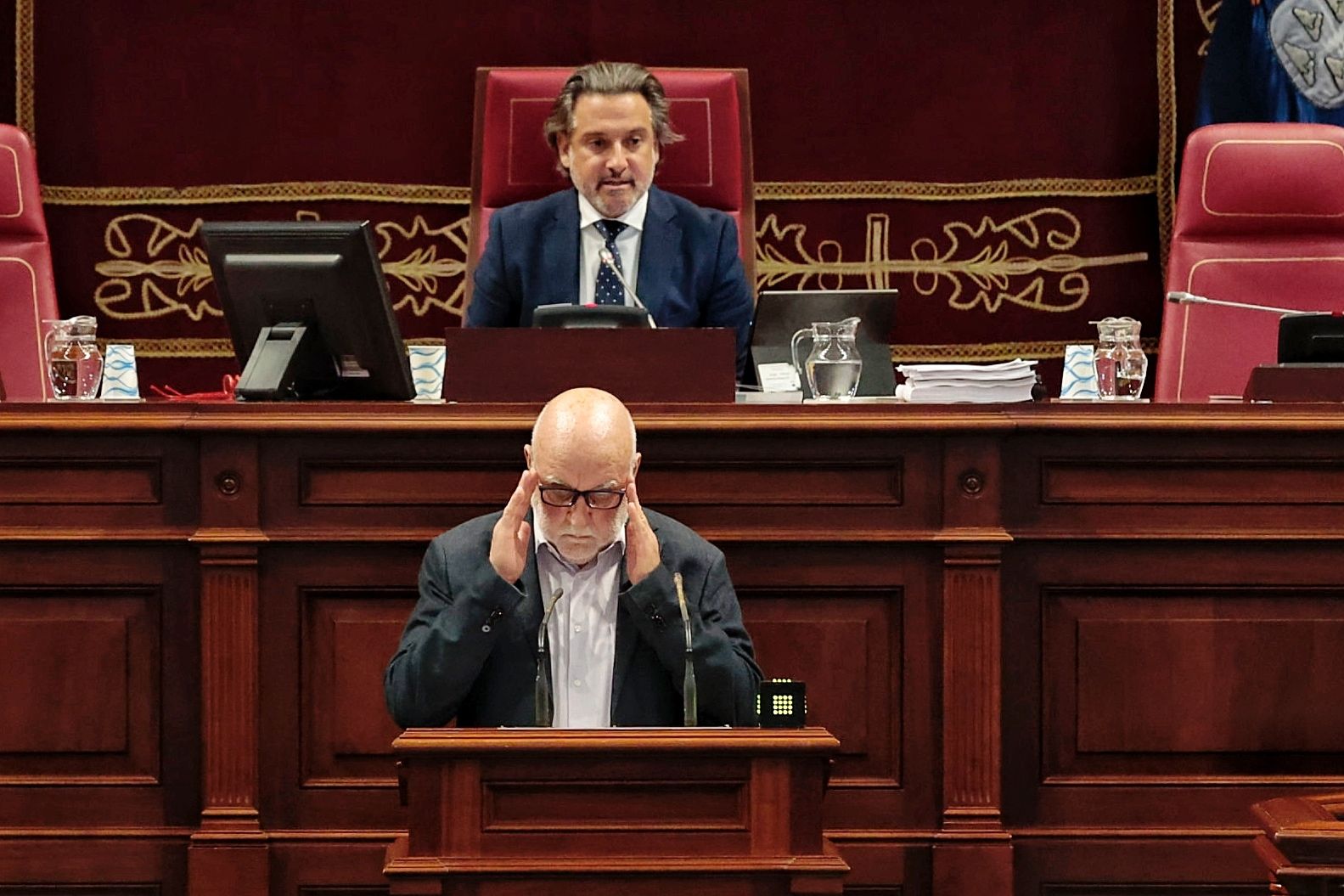 El pleno del Parlamento de Canarias celebra el debate final del proyecto de ley de presupuestos de la Comunidad Autónoma para 2023