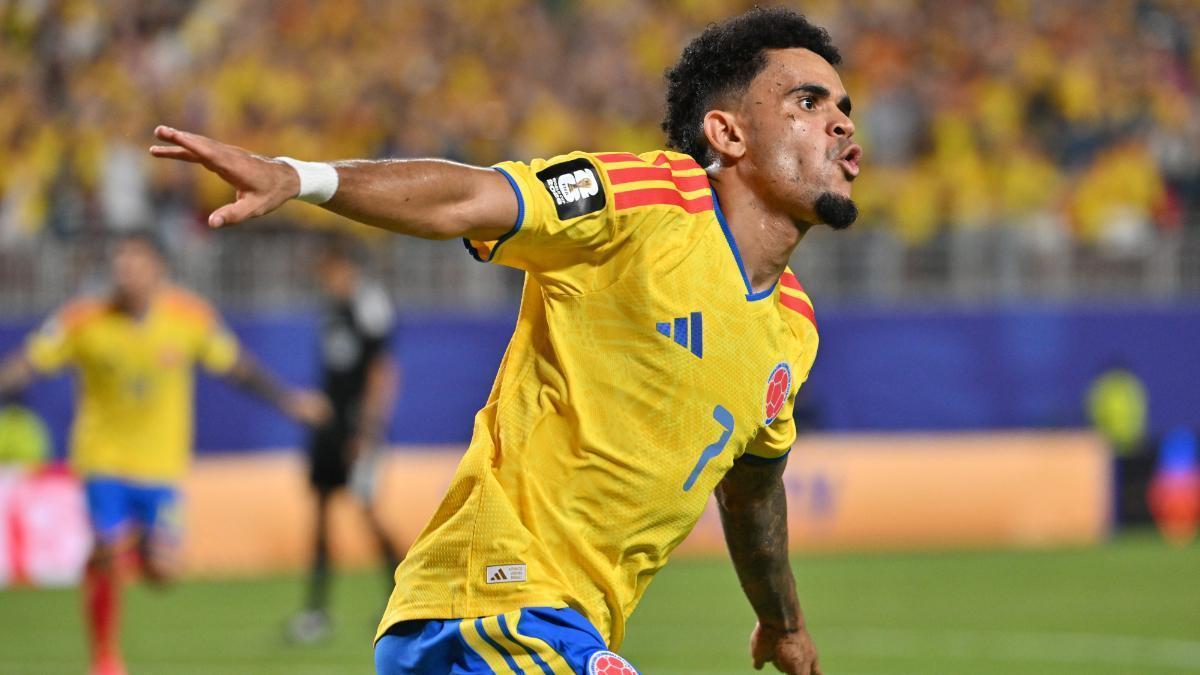 Luis Díaz, delantero de Colombia