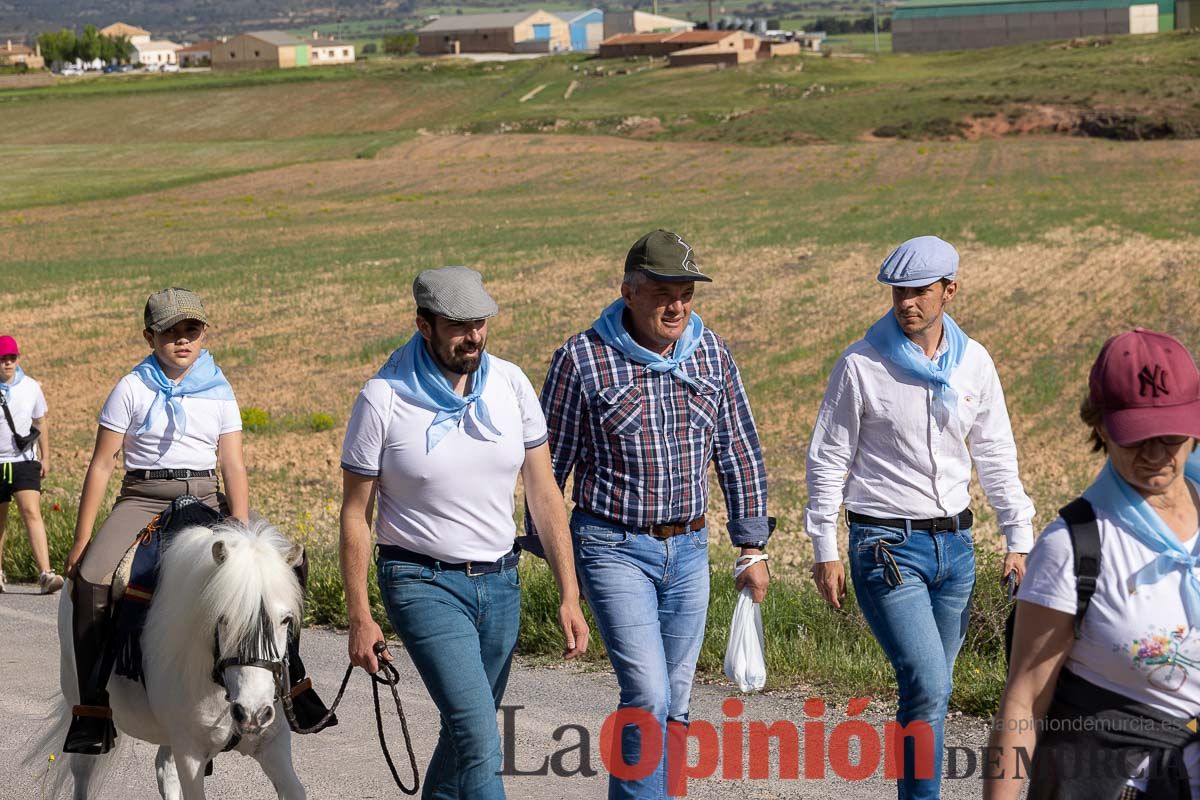 Así ha sido la Romería de los vecinos de Los Royos y El Moralejo a la ermita de los Poyos de Celda en Caravaca