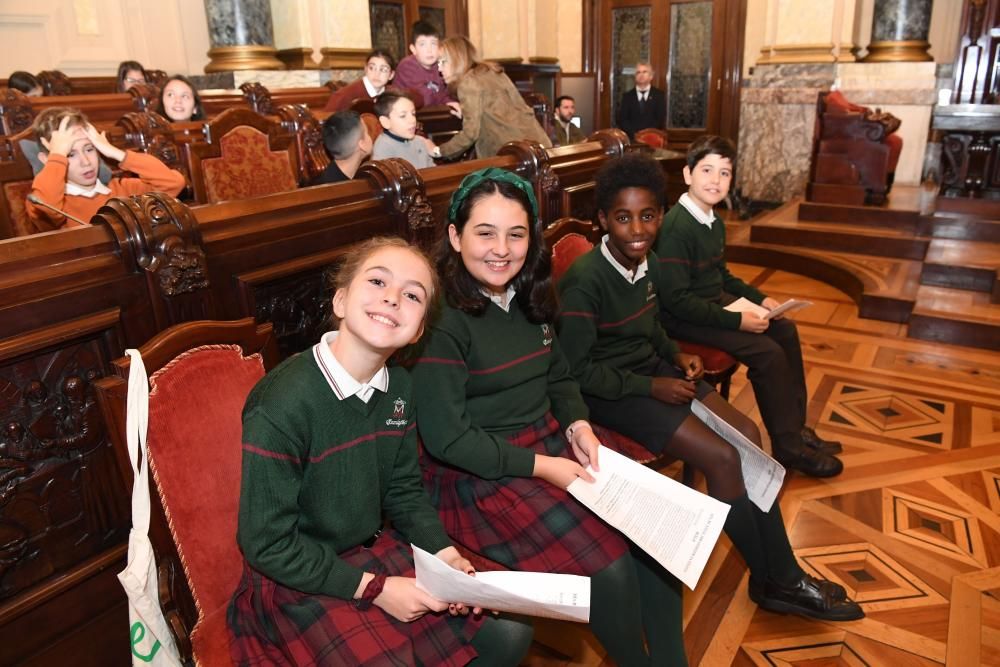 Pleno infantil en A Coruña