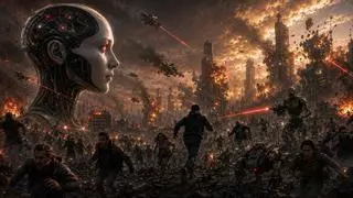 La propia IA cifra entre el 10% y el 30% el riesgo de que la singularidad tecnológica acabe con el ser humano en un futuro próximo