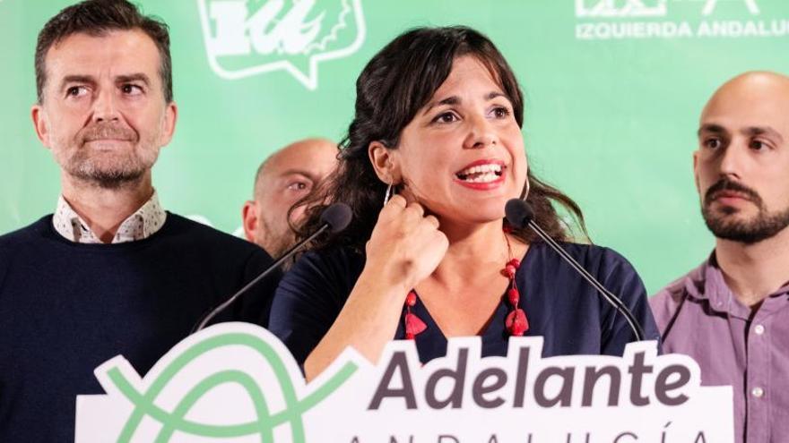 Teresa Rodríguez, responsable de Podemos Andalucía.