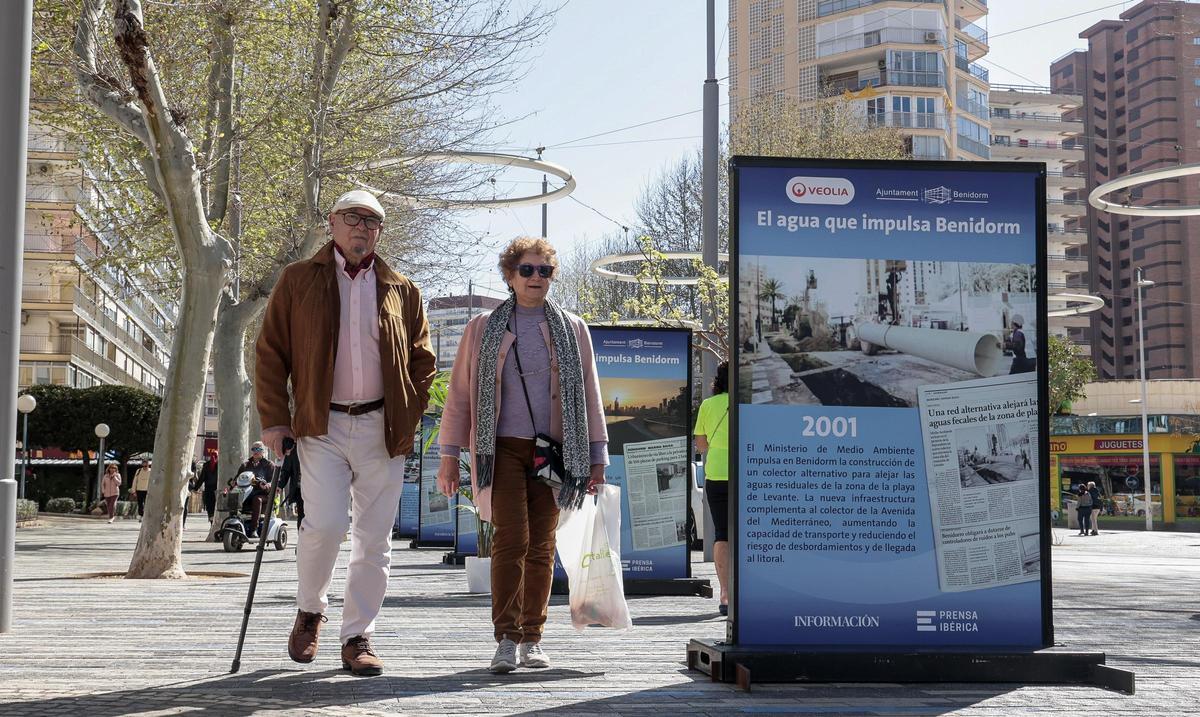 Inauguración de la exposición "El Agua que impulsa Benidorm"