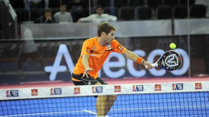 Álex Ruiz, durante un torneo de esta temporada.