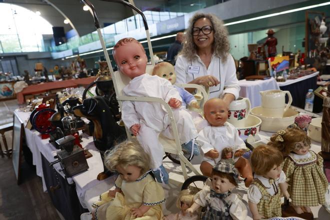 En imágenes: La feria de antigüedades de La Magdalena, en Avilés
