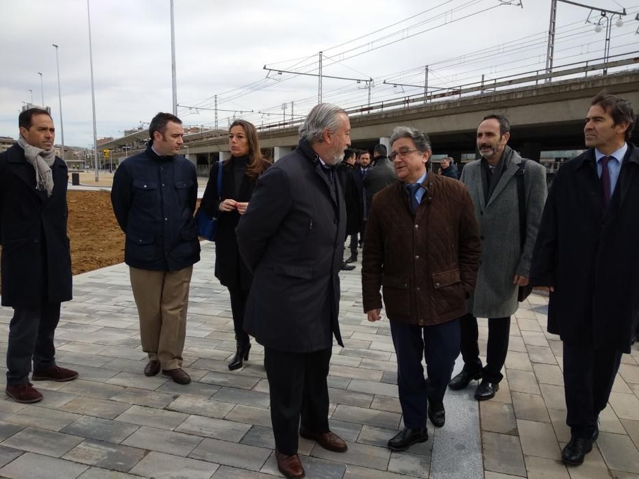 Inauguració de les obres del parc Central