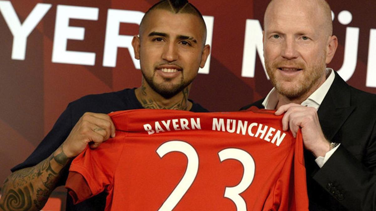 Arturo Vidal fichó por el Bayern de Múnich