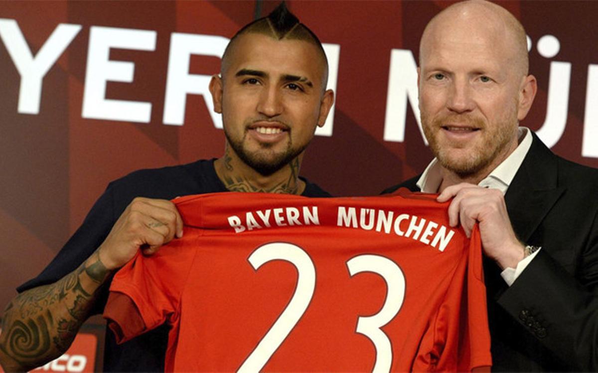 Arturo Vidal fichó por el Bayern de Múnich