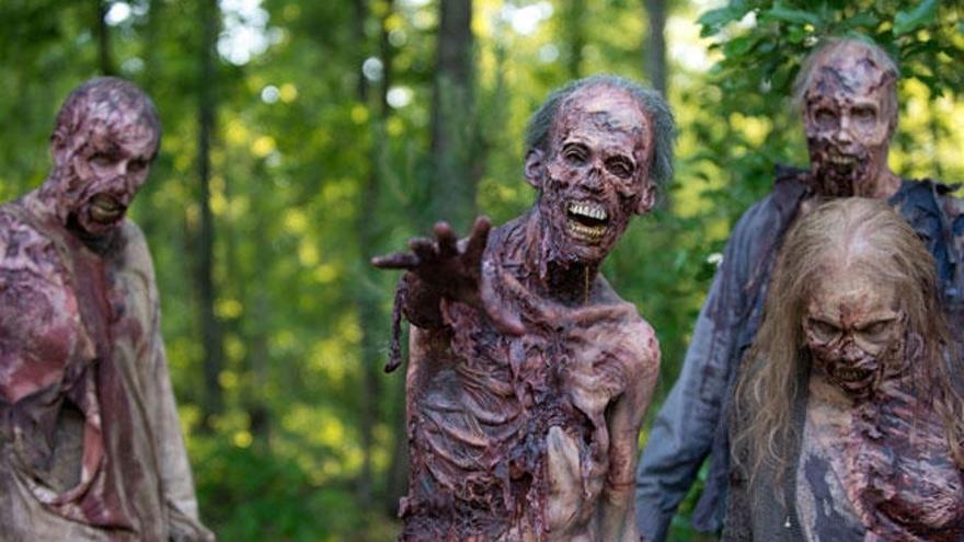 The Walking Dead': Así se creó la horda zombie del estreno de temporada -  Levante-EMV