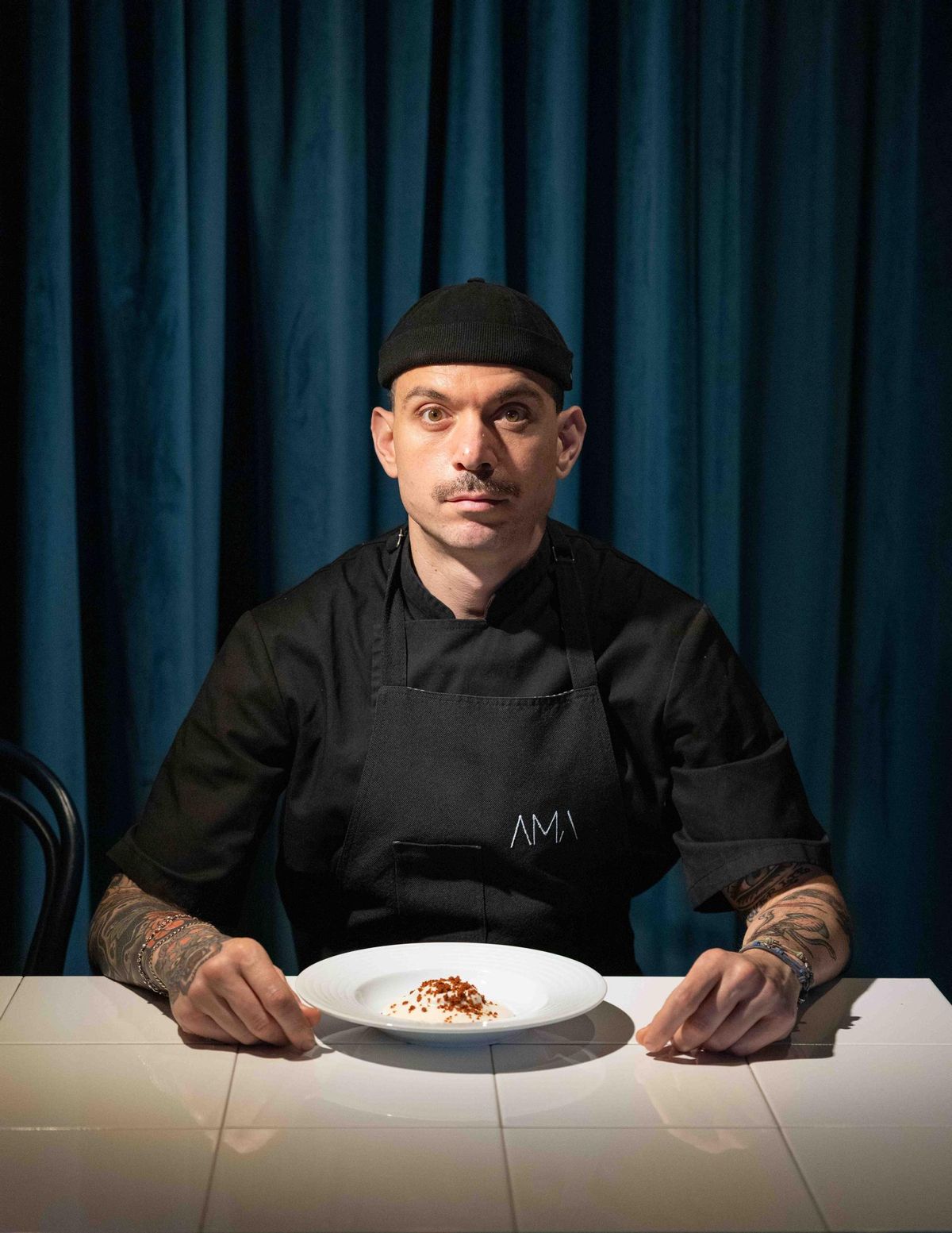 Vincenzo Amaddeo con su tapa