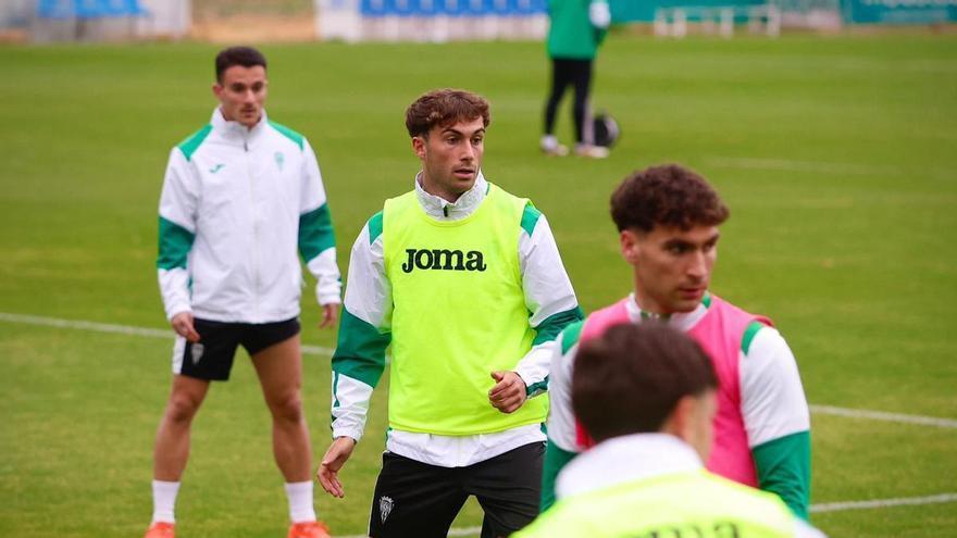 Mikel Goti, pendiente de León y de La Cartuja: el atacante del Córdoba CF puede acabar el sábado como campeón de Copa